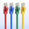 UGREEN Cat6 UTP ethernetkabel 2M rood – 10Gbps high-speed RJ45 netwerk-patchkabel