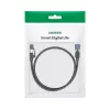UGREEN Cat8 nylon gevlochten ethernetkabel - 40Gbps met modulaire stekkers - 5m