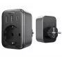 UGREEN CD314 30W GaN Oplader met 2 USB-A, 1 USB-C en 1 AC-stopcontact, EU-stekker, Zwart