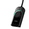 UGREEN CM129 USB-A naar 3,5mm externe stereo-sound-adapter - zwart