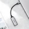 UGREEN CM199-50737 Type-C naar Gigabit-Ethernet-adapter - zilver
