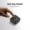 UGREEN CM217-50966 2-in-1 bidirectionele 4K HDMI-schakelaar - zwart