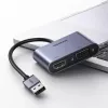 UGREEN CM449 USB-A naar HDMI + VGA 1080P Display-adapter