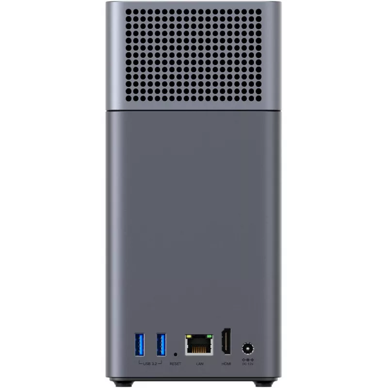 UGREEN DH2300 + 2x 6 TB Seagate IronWolf HDD-bundel (zwart)
