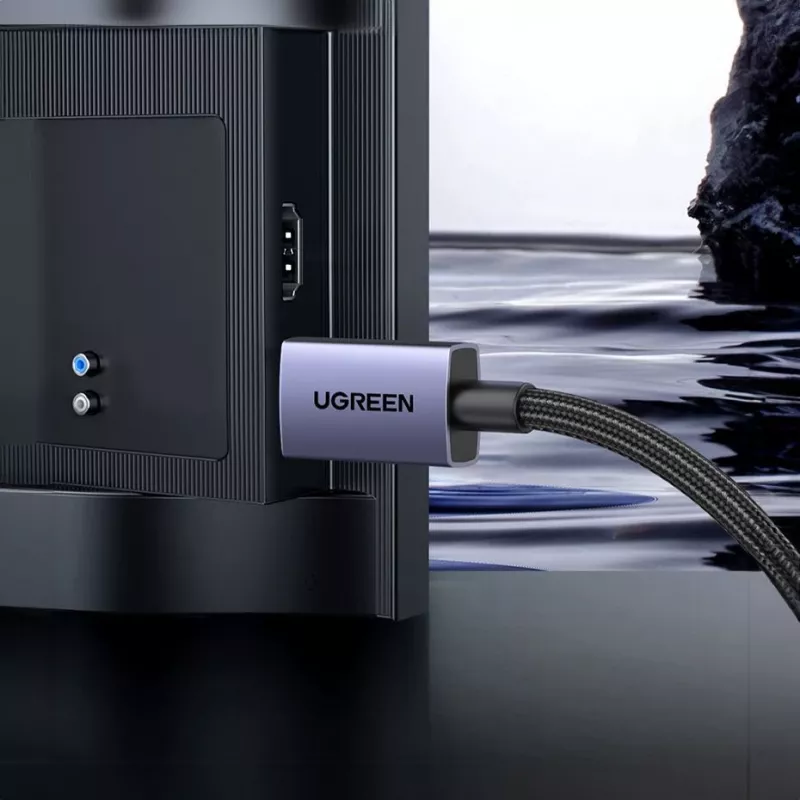 UGREEN DP118 DisplayPort 2.1-kabel 2m - grijs
