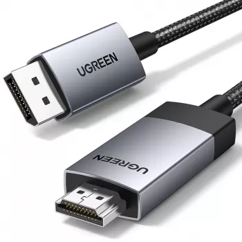 UGREEN DP119 DisplayPort-naar-HDMI-kabel 2m 4K 60Hz grijs