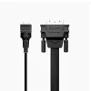 UGREEN DVI-D 24+1 naar VGA actieve video-adapter (stekker naar bus) – zwart