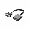 UGREEN DVI-D 24+1 naar VGA actieve video-adapter (stekker naar bus) – zwart