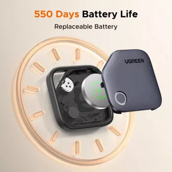 UGREEN FineTrack Bluetooth-tracker CM829 voor Samsung SmartThings, zwart