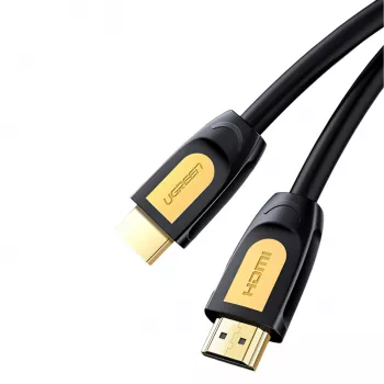 UGREEN HD101 HDMI 2.0 kabel 4K 60Hz 1m zwart-geel