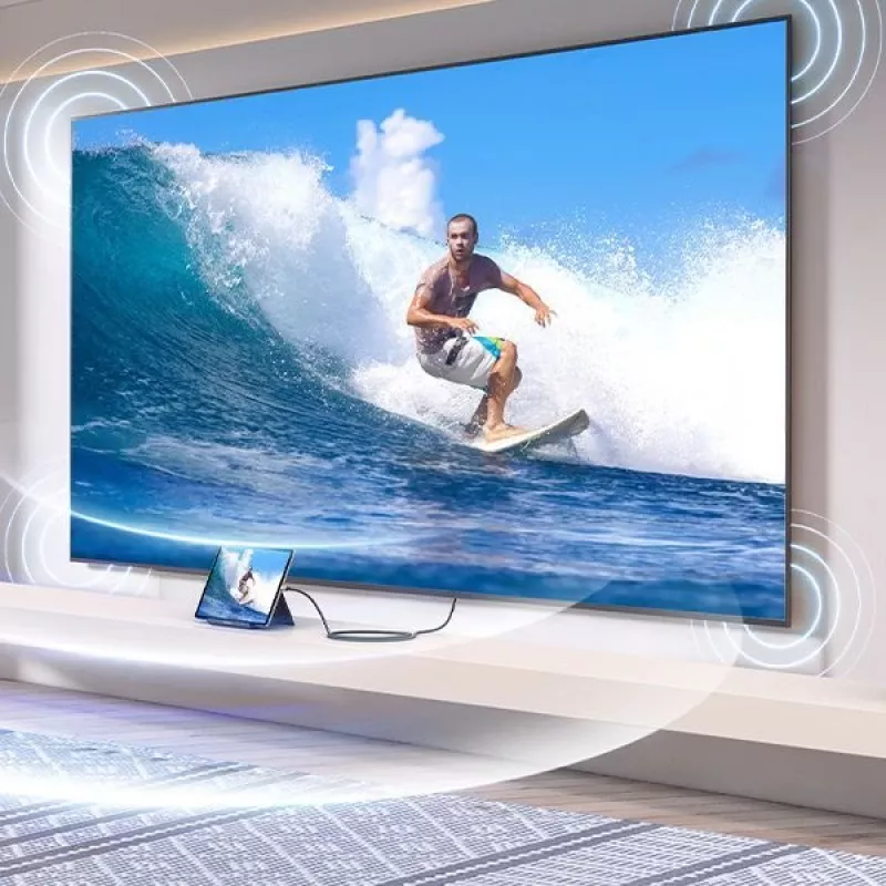 UGREEN HD164 Micro HDMI naar HDMI 2.1 kabel 8K 2m grijs