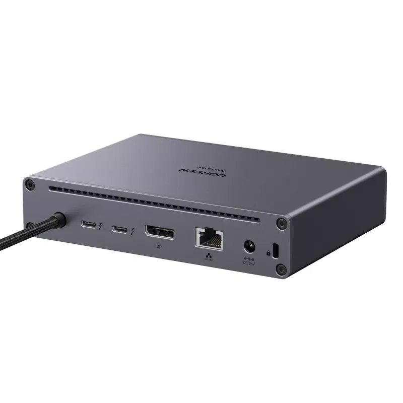 UGREEN Maxidok 10-in-1 Thunderbolt 5 dockingstation met 8K triple display en 140W Power Delivery