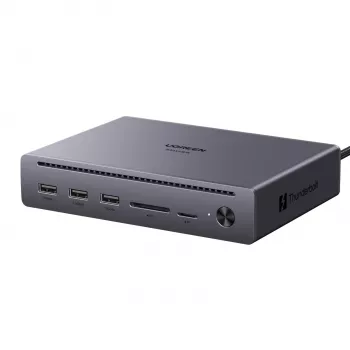 UGREEN Maxidok 10-in-1 Thunderbolt 5 dockingstation met 8K triple display en 140W Power Delivery