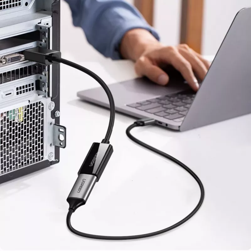 UGREEN MM137 DisplayPort-naar-HDMI-adapter 4K/1080p zwart