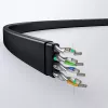 UGREEN NW102 Cat6 platte ethernet-netwerkkabel 8m - zwart