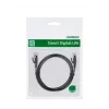 UGREEN NW102 Cat6 platte ethernet-netwerkkabel 8m - zwart