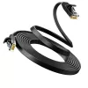 UGREEN NW102 Cat6 U/UTP platte ethernetkabel 20m - zwart