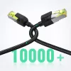 UGREEN NW150 Cat 7 ethernetkabel 1m - zwart