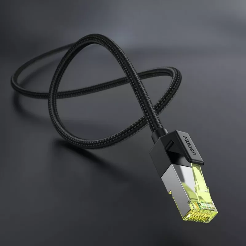UGREEN NW150 Cat 7 ethernetkabel 1m - zwart