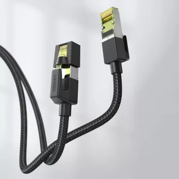 UGREEN NW150 Cat 7 ethernet-patchkabel 3m - zwart