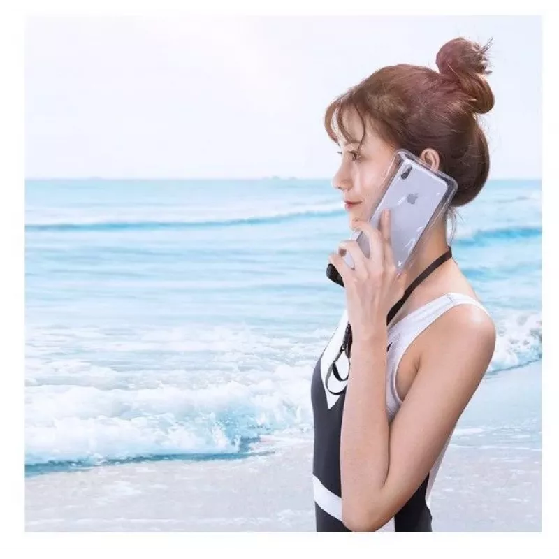 UGREEN Universele Waterdichte Pouch Telefoonhoes IPX8 tot 30m Zwart