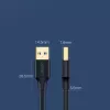 UGREEN US128 USB 3.0 A-stekker naar A-stekker kabel 2m zwart