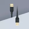 UGREEN US128 USB 3.0 A-stekker naar A-stekker kabel 2m zwart