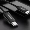 UGREEN US242 USB-C naar Mini USB kabel 1m zwart