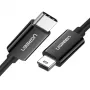 UGREEN US242 USB-C naar Mini USB kabel 1m zwart