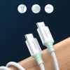UGREEN US264 USB-C naar USB-C-kabel 1m wit 100W PD QC AFC