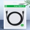 UGREEN US286 USB-C naar USB-C kabel 1m zwart - PD QC 3A 480Mbps