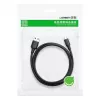 UGREEN US289 Micro USB / USB-A-kabel 0,25 m - zwart