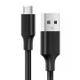 UGREEN US289 Micro USB / USB-A-kabel 0,25 m - zwart