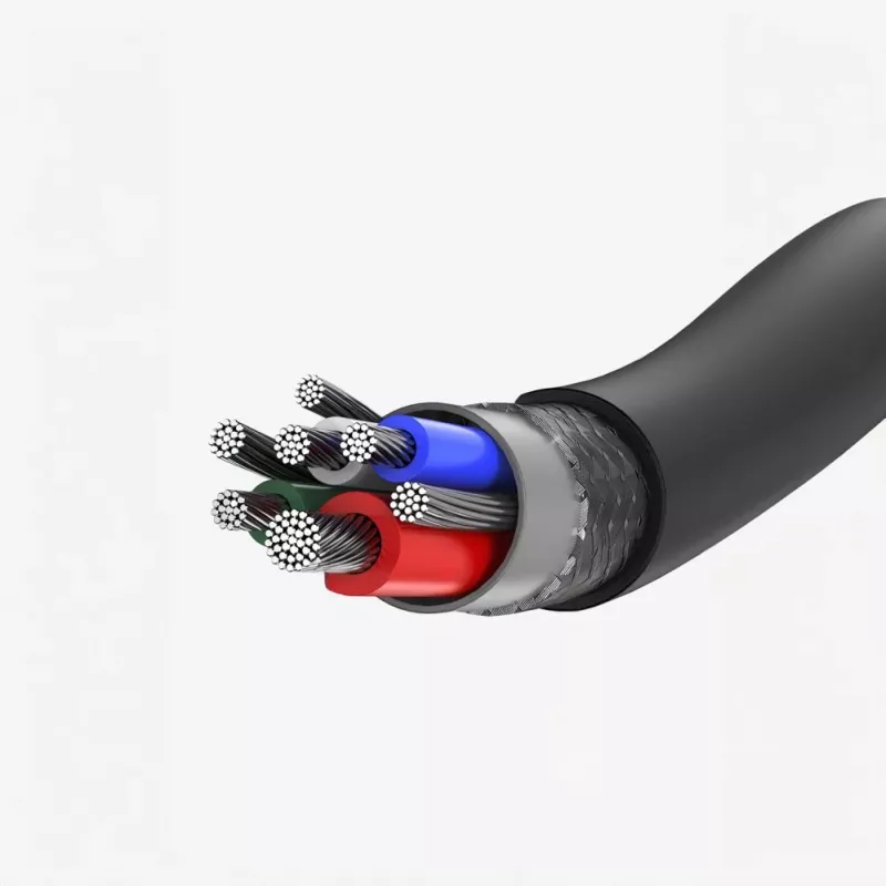 UGREEN US300 USB-C naar USB-C kabel 480Mbps 5A 1m zwart