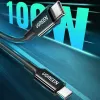 UGREEN US300 USB-C naar USB-C kabel 480Mbps 5A 1m zwart