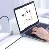 UGREEN US316 USB-C naar USB-C kabel 100W 5A 480Mbps 1m zwart