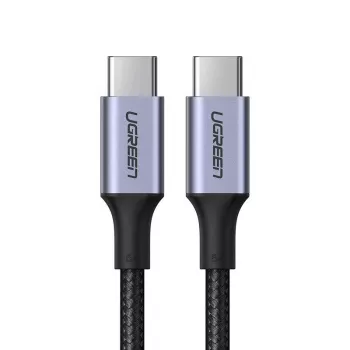 UGREEN US316 USB-C naar USB-C kabel 100W 5A 480Mbps 1m zwart