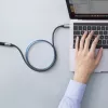 UGREEN US372 USB-C naar USB-C kabel 100W 5A 10Gbps 0,5m grijs