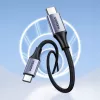UGREEN US535 USB-C naar USB-C PD-kabel 240W 5A 1m - grijs