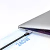 UGREEN US535 USB-C naar USB-C PD-kabel 240W 5A 1m - grijs