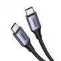 UGREEN US535 USB-C naar USB-C PD-kabel 240W 5A 1m - grijs