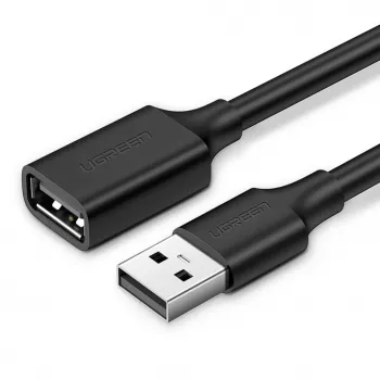 UGREEN USB 2.0 Verlengkabel 5m Zwart (US103)