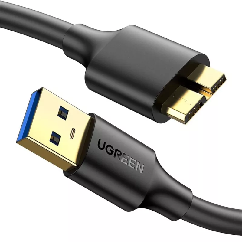 UGREEN USB 3.0 A naar Micro-B kabel 1m Zwart