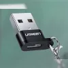 UGREEN USB-A stekker naar USB-C bus adapter (zwart)