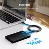 UGREEN USB-A naar USB-C 3.0 kabel 1m zwart