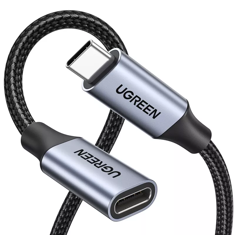 UGREEN USB-C 3.1 verlengkabel 1m – 100W PD, 10Gbps, 4K video