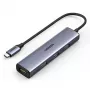 UGREEN USB-C hub 4-poorts USB 3.2 Gen 1 zilver