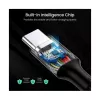 UGREEN USB-C naar USB-C 100W gevlochten nylon oplaadkabel 2m zwart