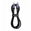 UGREEN USB-C naar USB-C oplaadkabel USB 2.0 240W PD 3.1, aluminium behuizing gevlochten, 2m grijs