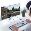 UGREEN USB naar 3,5 mm externe stereo-soundadapter - zwart